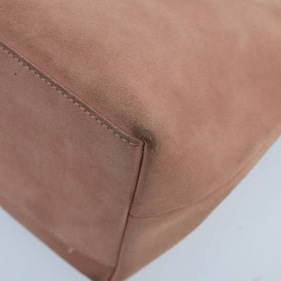 GUCCI Hand Bag Suede Pink Gold 001 3386 1705 Auth 103940 - Picture 15 of 16